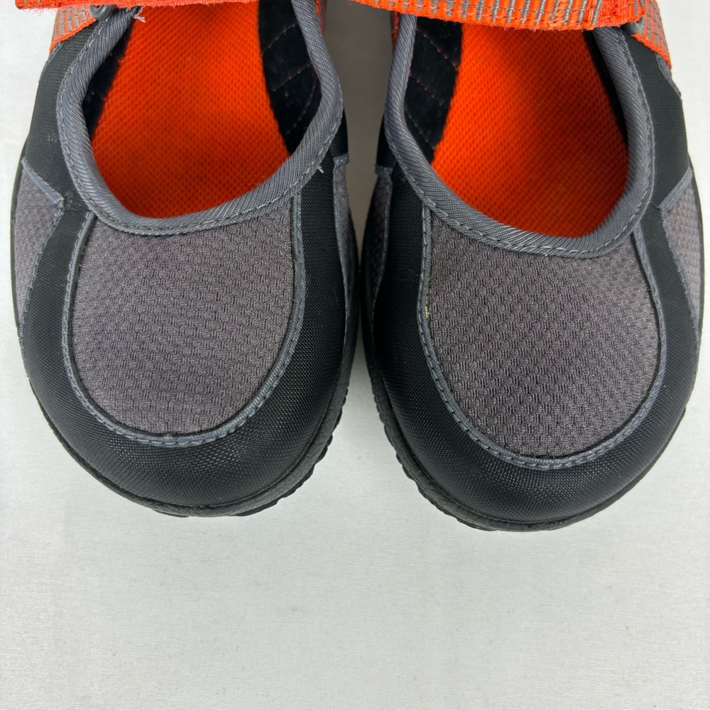 Merrell River Glove Shoes Mary Jane Flats Water Resistant Gray Orange Size 5 - Picture 6 of 14